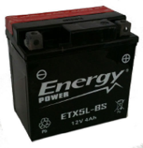 Batteria Moto 4 Ah Codice ETX5L-BS